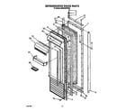 KitchenAid KSSS48DWW01 refrigerator door diagram