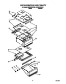 Refrigerator shelf