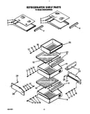 Refrigerator shelf