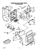 Dispenser and front