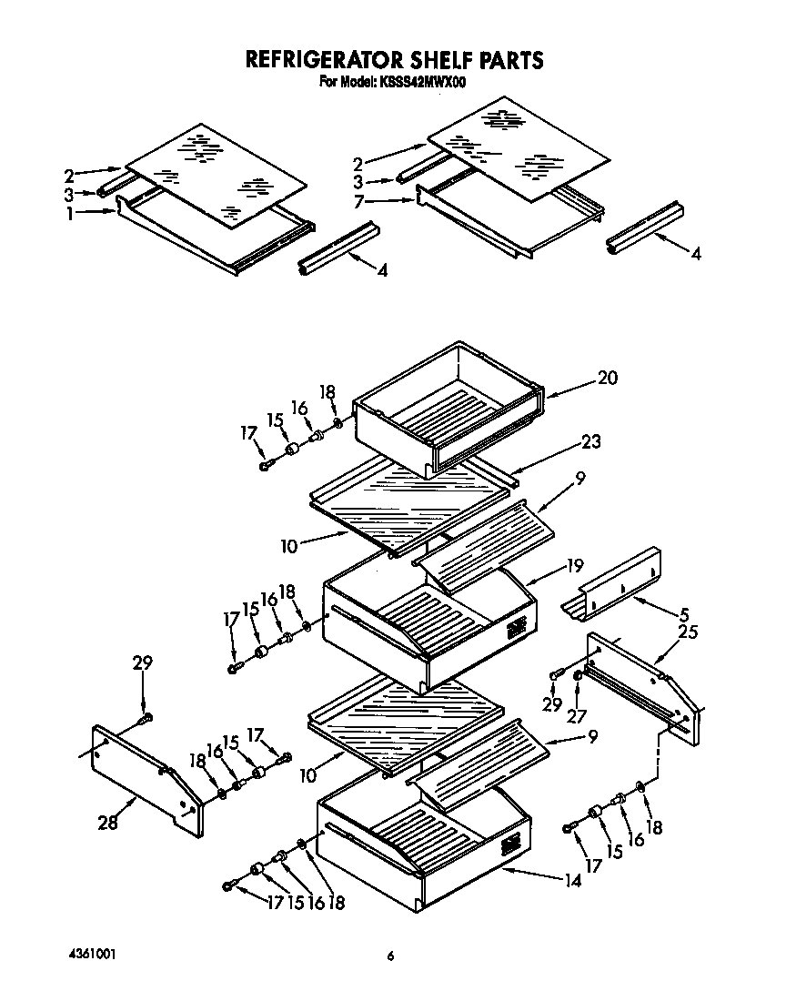 Refrigerator shelf