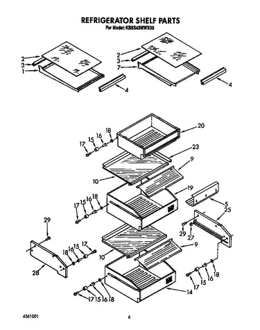 Refrigerator shelf