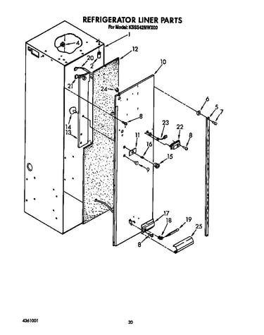Refrigerator liner