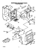Dispenser and front