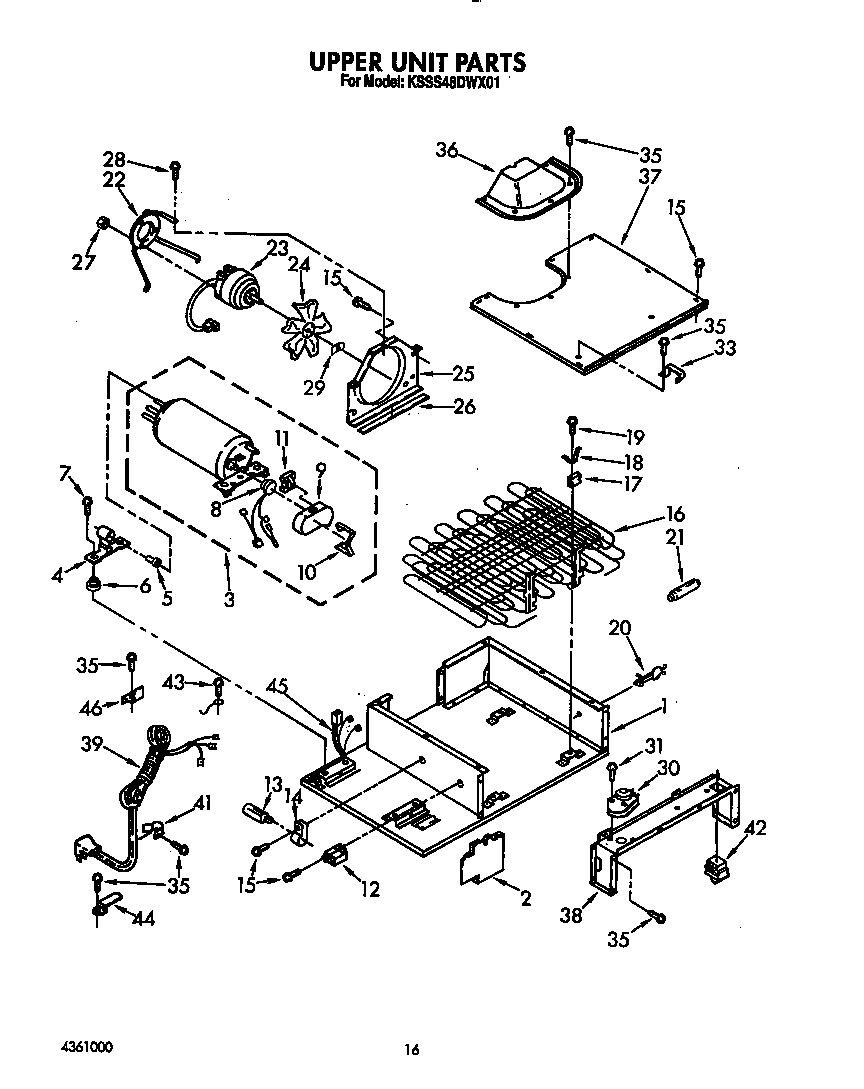Upper unit