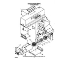 Whirlpool RH7736XXS0 ventilation parts diagram