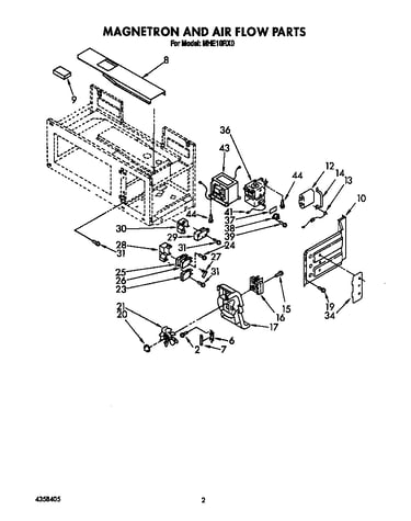 Magnetron and air flow