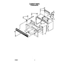 Roper MHE10RX0 cabinet diagram