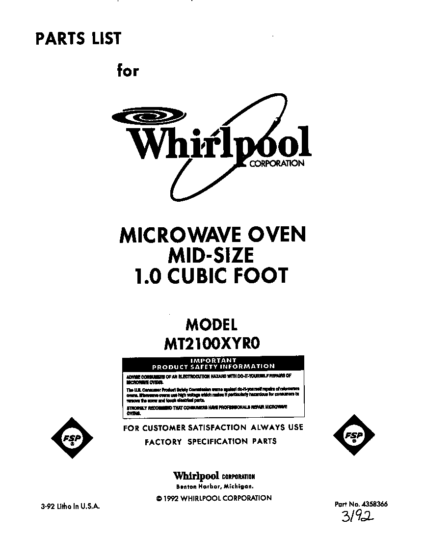 Front cover