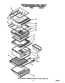Refrigerator shelf