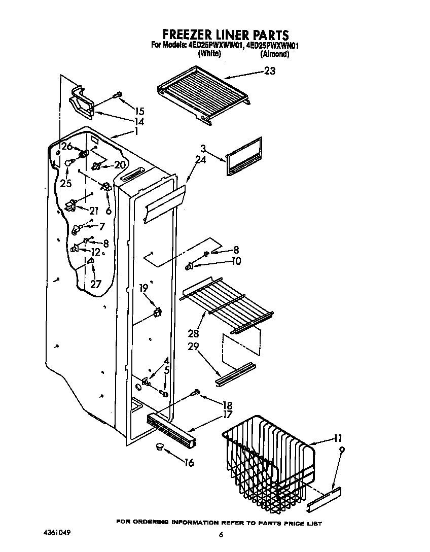FREEZER LINER