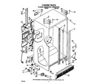 Whirlpool 4ED25DQXVW01 cabinet diagram