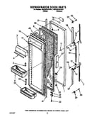 Refrigerator door