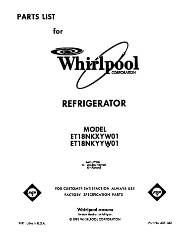Front cover