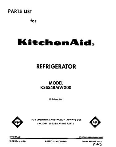 Front cover