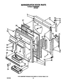 Refrigerator door