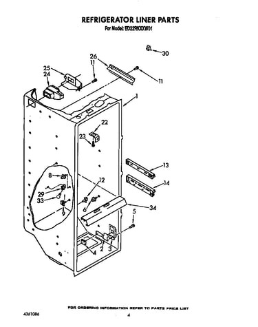 Refrigerator liner