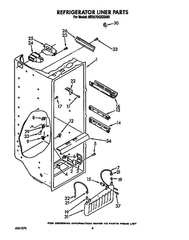 Refrigerator liner