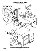 Dispenser front