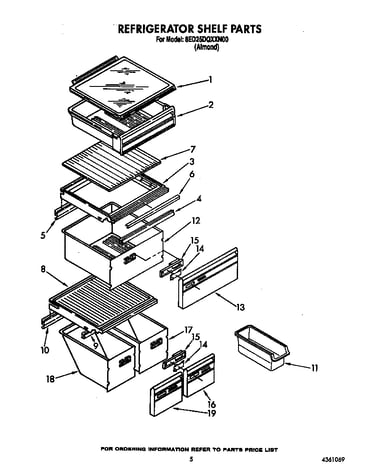 Refrigerator shelf
