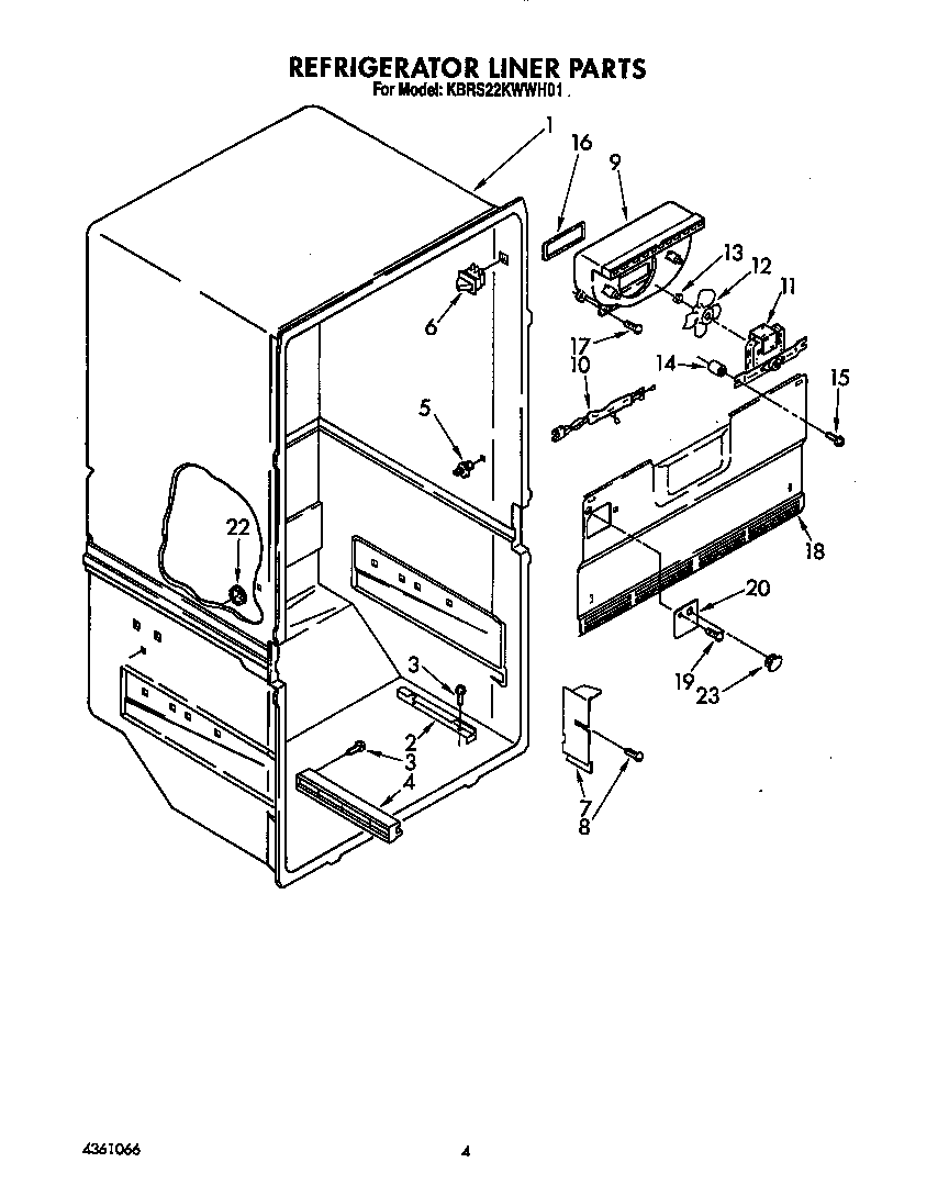 Refrigerator liner