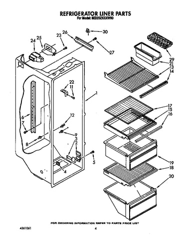 Refrigerator liner