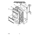 Whirlpool 8ET18NKXXW00 refrigerator door diagram