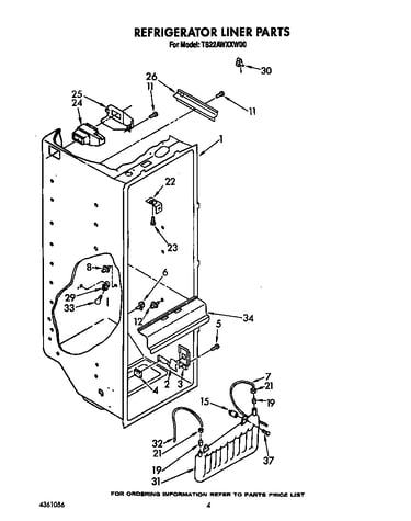 Refrigerator liner
