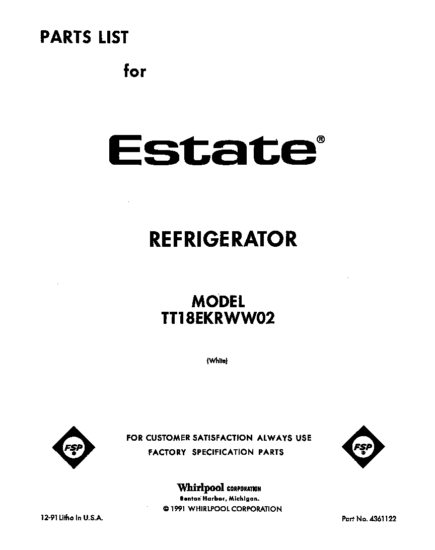 Front cover