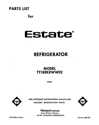 Front cover