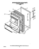 Refrigerator door