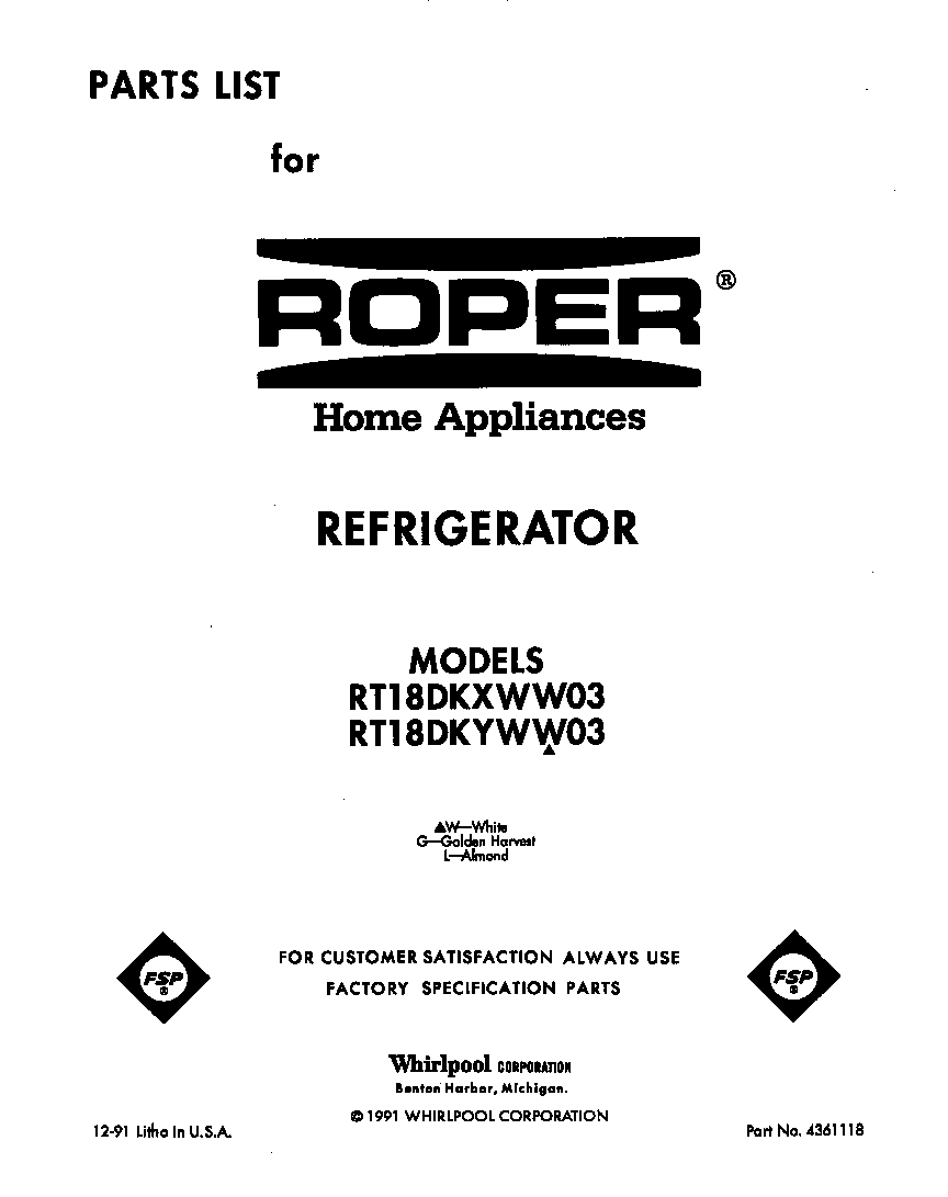 Front cover