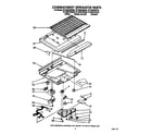 Roper RT18DKYWW03 compartment separator diagram