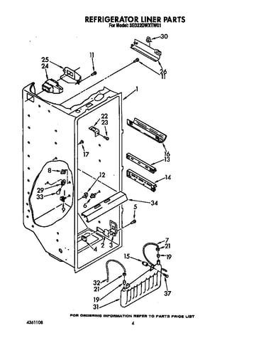 Refrigerator liner