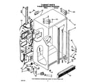 Whirlpool 8ED22PWXXW00 cabinet diagram