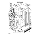 Whirlpool 8ED22DQXXN00 cabinet diagram