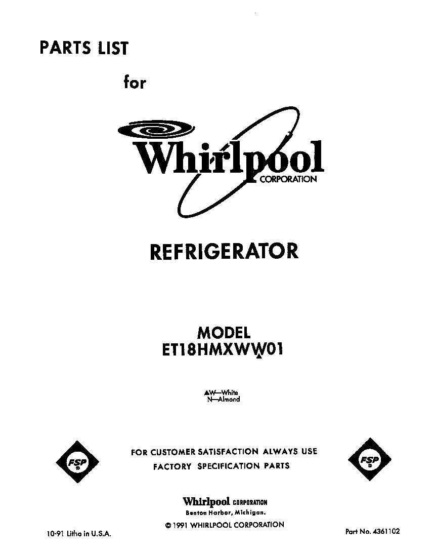 Front cover
