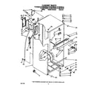 Roper RT18DKYWW02 cabinet diagram