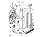 Whirlpool 3ED25RQXXW00 cabinet diagram