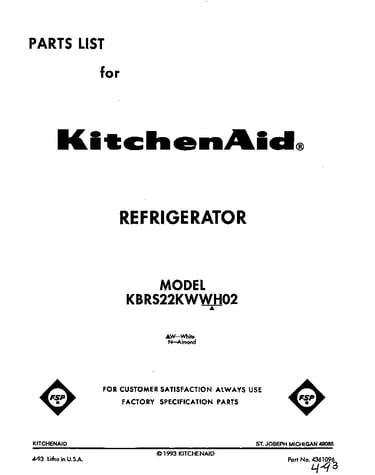 Front cover