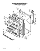 Refrigerator door