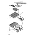 Whirlpool 8ET18NKXXW01 shelf diagram