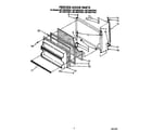 Whirlpool 8ET18NKXXW01 freezer door diagram