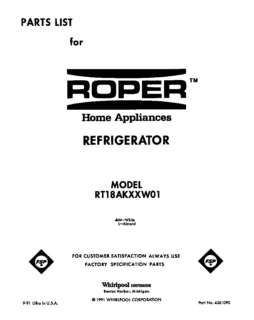 Front cover