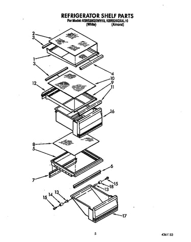 Refrigerator shelf