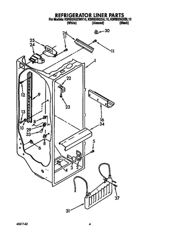 Refrigerator liner