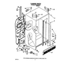 Whirlpool ED25DQXYW00 cabinet diagram