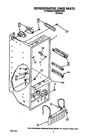 Refrigerator liner