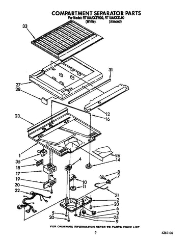 Compartment separator