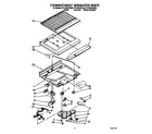 Roper RT16DKYXW00 compartment separator diagram